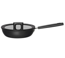 Panna saute Hard Face ar vāku 2.2l 24cm (Fiskars)