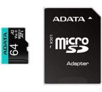 ADATA Premier Pro 64GB  microSDXC UHS-I Class 10  w/Adapter