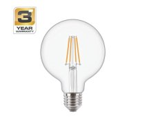 LED SPULDZE G95 7W E27 2700K 806LM FILAM