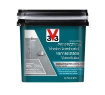 Emaljas krāsa V33 Perfection Bathroom. 0.75 l. cēli pelēks