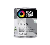 Dispersijas krāsa Pentacolor Ultra 3. balta. 1 l