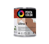 Dispersijas krāsa Pentacolor Ultra 7. balta. 1 l