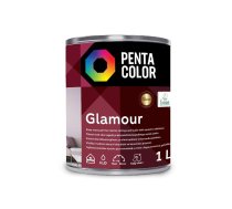 Dispersijas krāsa Pentacolor Glamour. balta. 1 l