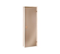 Durvis saunas FLAMMIFERA 70x190cm bronza