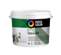 Dispersijas krāsa Pentacolor Ultra 20. balta. 3 l