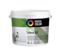 Dispersijas krāsa Pentacolor Ultra 10. balta. 3 l