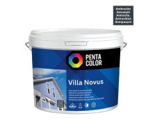 Fasāžu krāsa Pentacolor Villa Novus. antracīta. 3 l