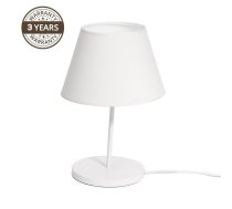 Lampa galda LĖJA. T18013-D25-WH. 40W. E27