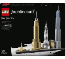 Konstruktors LEGO Architecture Ņujorka 21028. 598 gab.