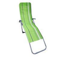 Guļamkrēsls 190x57x94cm zaļā krāsā
