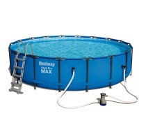 Bestway peldbaseina komplekts Steel Pro Max, 549x122cm, apaļš