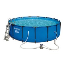 Bestway Peldbaseina komplekts Steel Pro Max, 457x122cm, apaļš