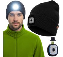 Cepure ar LED iebūvētu apgaismojumu