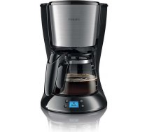 Philips Daily Collection Coffee maker HD7459/20 With glass jug With timer Black & metal / HD7459/20 HD7459/20