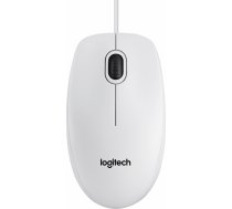 LOGITECH B100 Optical Mouse for Business White OEM / 910-003360 910-003360