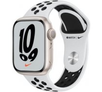 Smartwatch Apple Watch Series Nike 7 GPS 45mm Biały (MKNA3WB/A) MKNA3WB/A