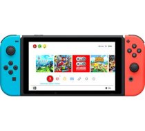 Nintendo Switch Black-Blue-Red