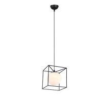 E27 matt black piekaramā lampa