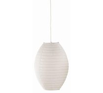 Paper Iekarināmā griestu lampa oval 40 cm balta