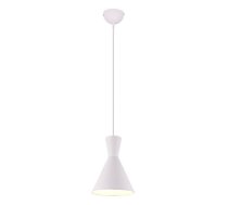 Trio Enzo piekarama lampa 20 cm E27 matt white brushed steel R30781031 4017807459845