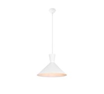 Trio Enzo piekarama lampa 35 cm E27 matt white brushed steel R30781931 4017807522204