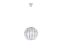 Trio Pumpkin piekarama lampa 30 cm E27 white brushed steel R30473001 4017807346442