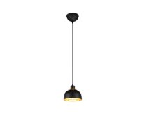 Trio Punch piekarama lampa 18 cm E27 matt black brushed steel R30811032 4017807537406