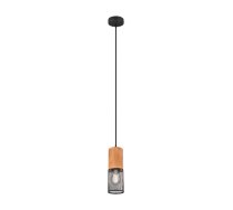 Trio Tosh piekarama lampa E27 matt black brushed steel 304300132 4017807467499
