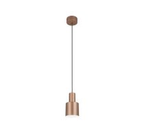 Trio Agudo piekarama lampa 1-pc E27 coffee brown brushed steel 319400165 4017807613797