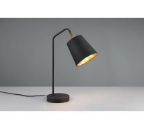 Trio Buddy table lamp E27 matt black/gold gaismeklis R51721032 4017807600414