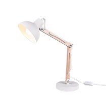 TRIO-Lighting Kimi table lamp E27 matt white gaismeklis