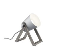 Trio Marc table lamp E27 grey gaismeklis R50721011 4017807369625