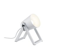 TRIO-Lighting Marc table lamp E27 matt white gaismeklis