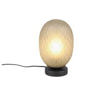 Trio Facette table lamp E27 matt black/green gaismeklis 564200115 4017807627893