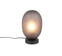 Trio Facette table lamp E27 matt black/smoke gaismeklis 564200154 4017807616859