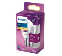 PHILIPS LED 40W P45 E14 Silti balta 2700K matēta spuldze 8719514309388 929003546518