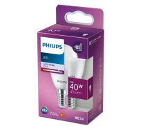 PHILIPS LED 40W P45 E14 Auksti balta 4000K matēta spuldze 8719514309906 929003540755