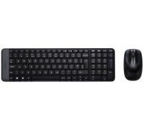 Logitech DT MK220 Bezvadu Klaviatūra + Pele ENG / RU