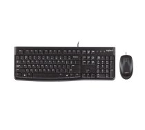 Logitech MK120 Klaviatūrā + pele (ENG)