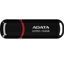 ADATA AUV150-64G-RBK Zibatmiņa 64GB