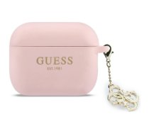 Guess 4G Charm Silicone Case Austiņu Maciņš Apple AirPods Pro 3