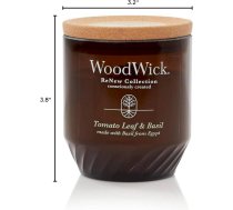 Woodwick Renew Tomato Leaf & Basil Aromātiskā svece 184 g
