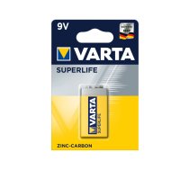 Baterijas, akumulatori, barošanas bloki un adapteri // AA, AAA un cita izmēra baterijas, lādētāji pieejami pasūtīšanai // Bateria VARTA 9V SUPERLIFE 1szt./bl.