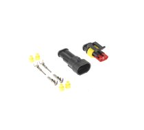 Auto un Moto preces, Auto Audio, Navigācija, CB Radio // Auto elektronikas komponentes : Instalācijas kabeļi : Drošinātāji : Konektori // Złącze hermetyczne sam. x2 Superseal 1,5