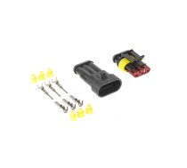 Auto un Moto preces, Auto Audio, Navigācija, CB Radio // Auto elektronikas komponentes : Instalācijas kabeļi : Drošinātāji : Konektori // Złącze hermetyczne sam. x3 Superseal 1,5
