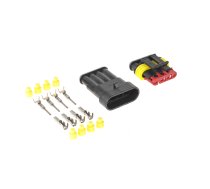 Auto un Moto preces, Auto Audio, Navigācija, CB Radio // Auto elektronikas komponentes : Instalācijas kabeļi : Drošinātāji : Konektori // Złącze hermetyczne sam. x4 Superseal 1,5