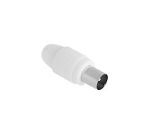 TV, SAT, HDMI, DVI kabeļi un aksesuāri // Konektori, aksesuāri un instrumenti koaksiālajiem kabeļiem // Wtyk anten TV duży-sup. Cabletech