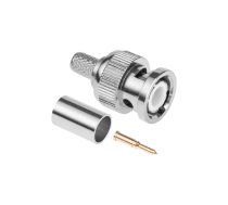TV, SAT, HDMI, DVI kabeļi un aksesuāri // Konektori, aksesuāri un instrumenti koaksiālajiem kabeļiem // WTYK BNC RG59 zaciskany