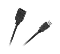 TV, SAT, HDMI, DVI kabeļi un aksesuāri // HDMI, DVI, Audio savienotājkabeļi un aksesuāri // Kabel połączeniowy HDMI wtyk - HDMI gniazdo 0.5m