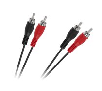 Skaņas sistēmas un piederumi // Audio kabeļi ar savienotājiem // Kabel 2 x RCA - 2 x RCA 5m standard